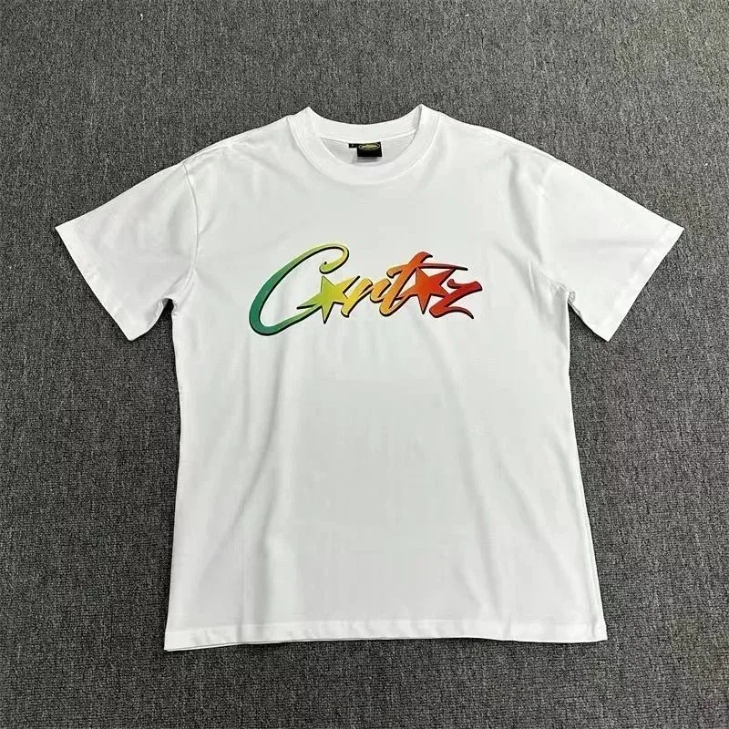 White 'Curtis' Graphic T-Shirt