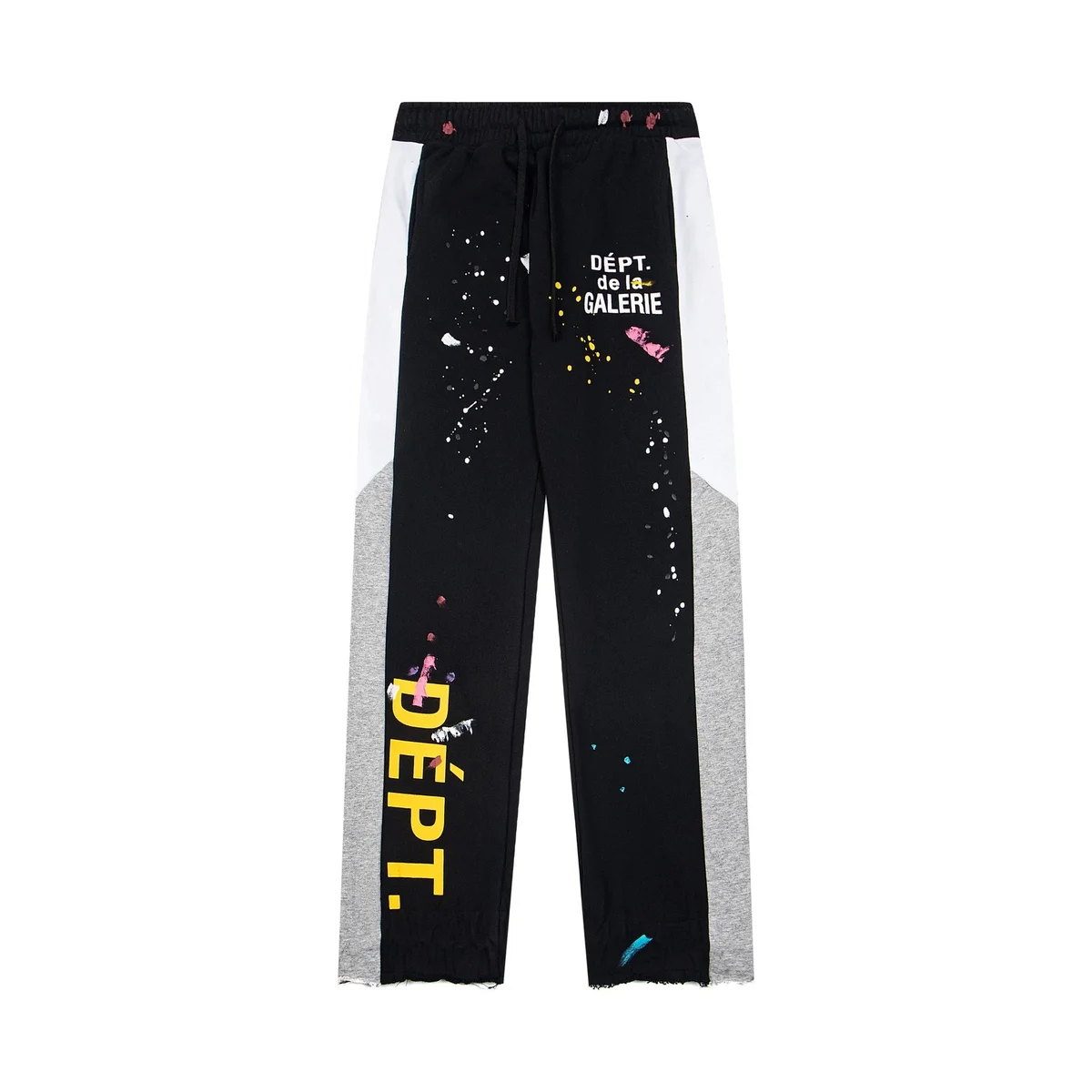 Gallery Dept. Dept De La Galerie Painted Sweatpants Black