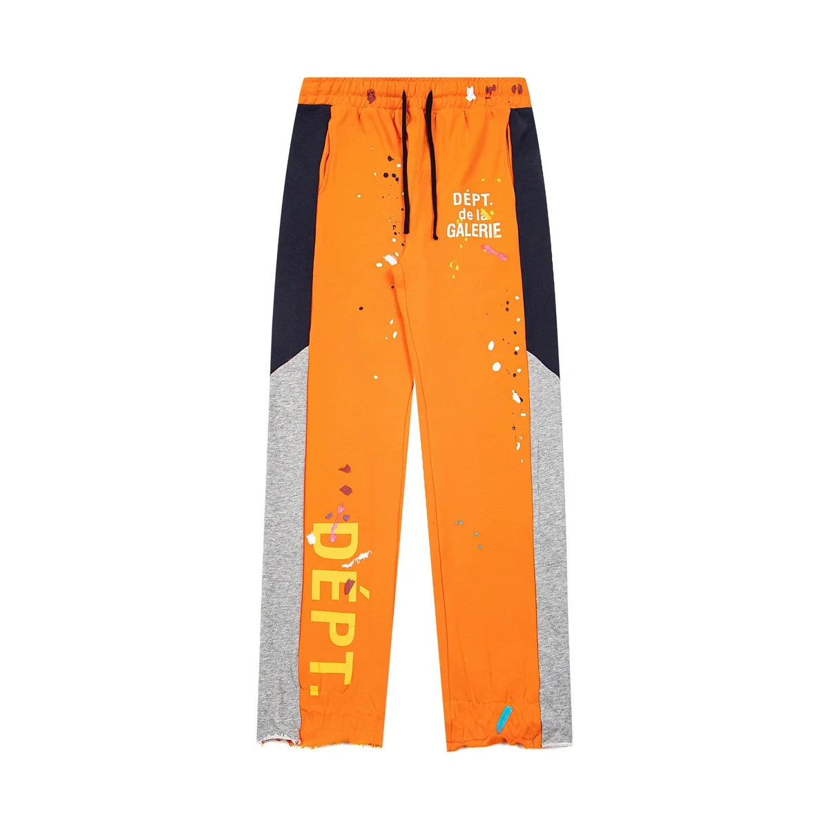 Gallery Dept. Dept De La Galerie Orange Paint Splatter Pants