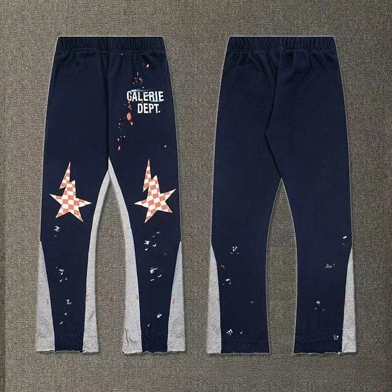 Gallery Dept. Art That Kills Navy & Grey Sweatpants