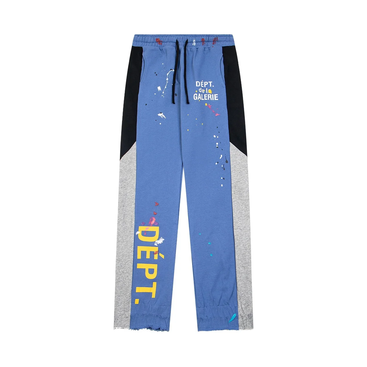 Gallery Dept. Dept De La Galerie Blue Paint Splatter Sweatpants
