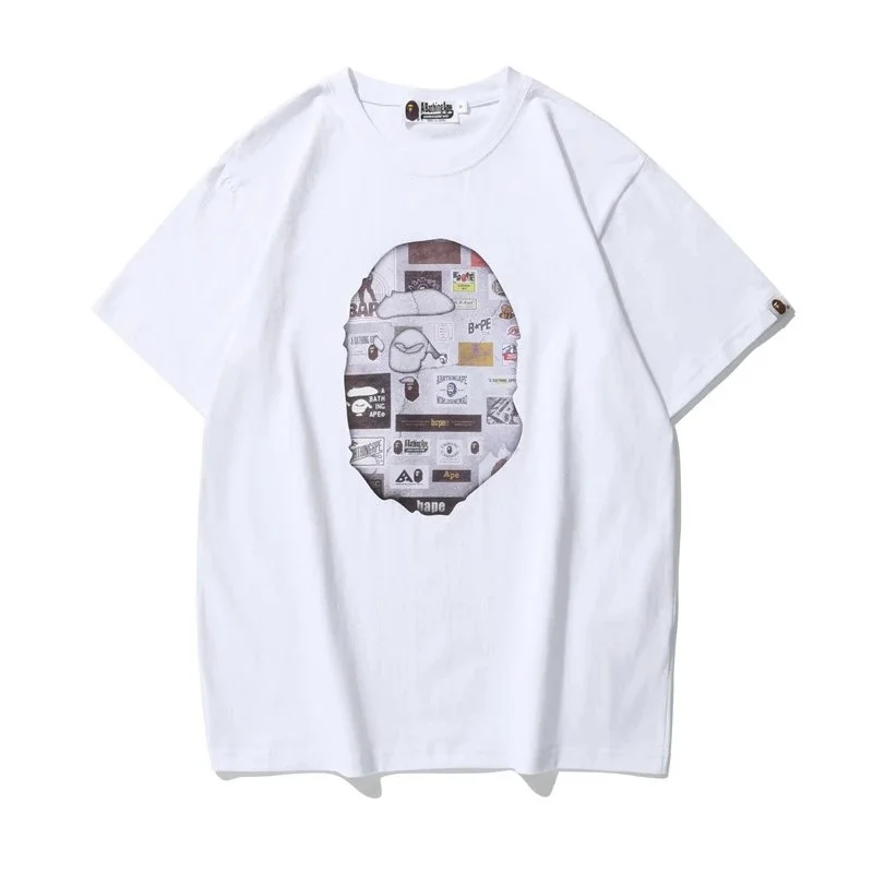 A Bathing Ape BAPE STA White Graphic T-Shirt