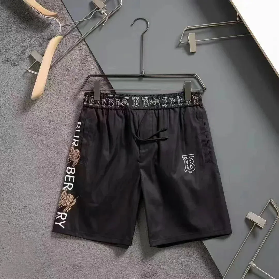 Burberry TB Monogram Black Shorts