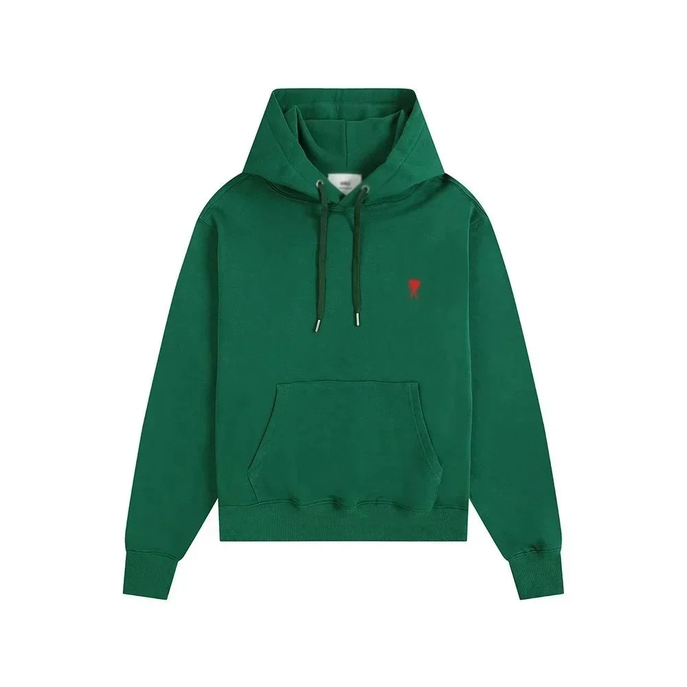 A.C.M.E. Green Hoodie with Red Logo