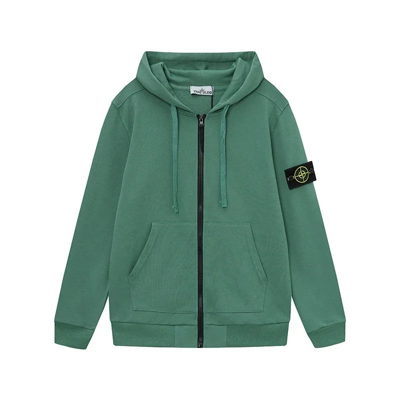 Stone Island 68-15 Green Hoodie