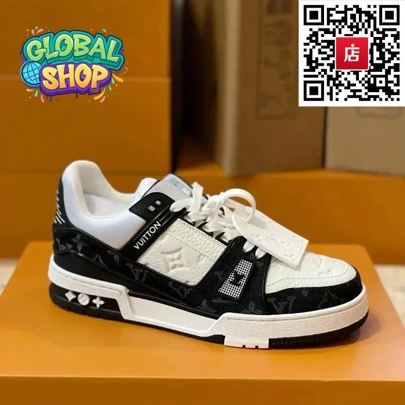 Louis Vuitton LV Trainer White/Black Sneakers