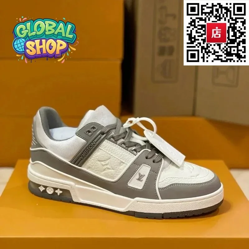 Louis Vuitton LV Trainer White/Grey Sneakers