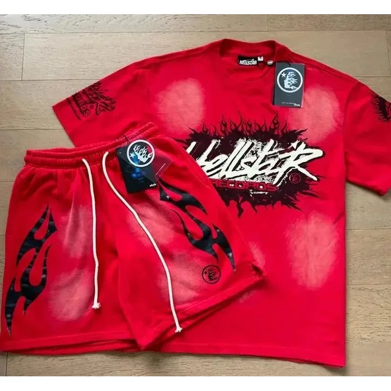 Hellstar Red Flames Co-ord Set