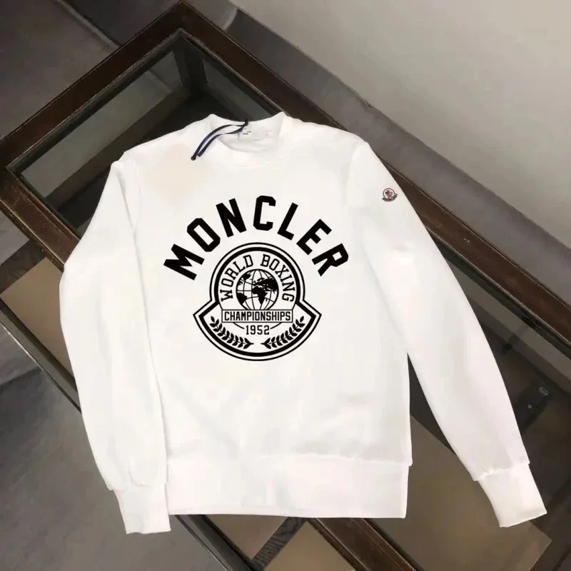 Moncler World Boxing Championships White Sweatshirt