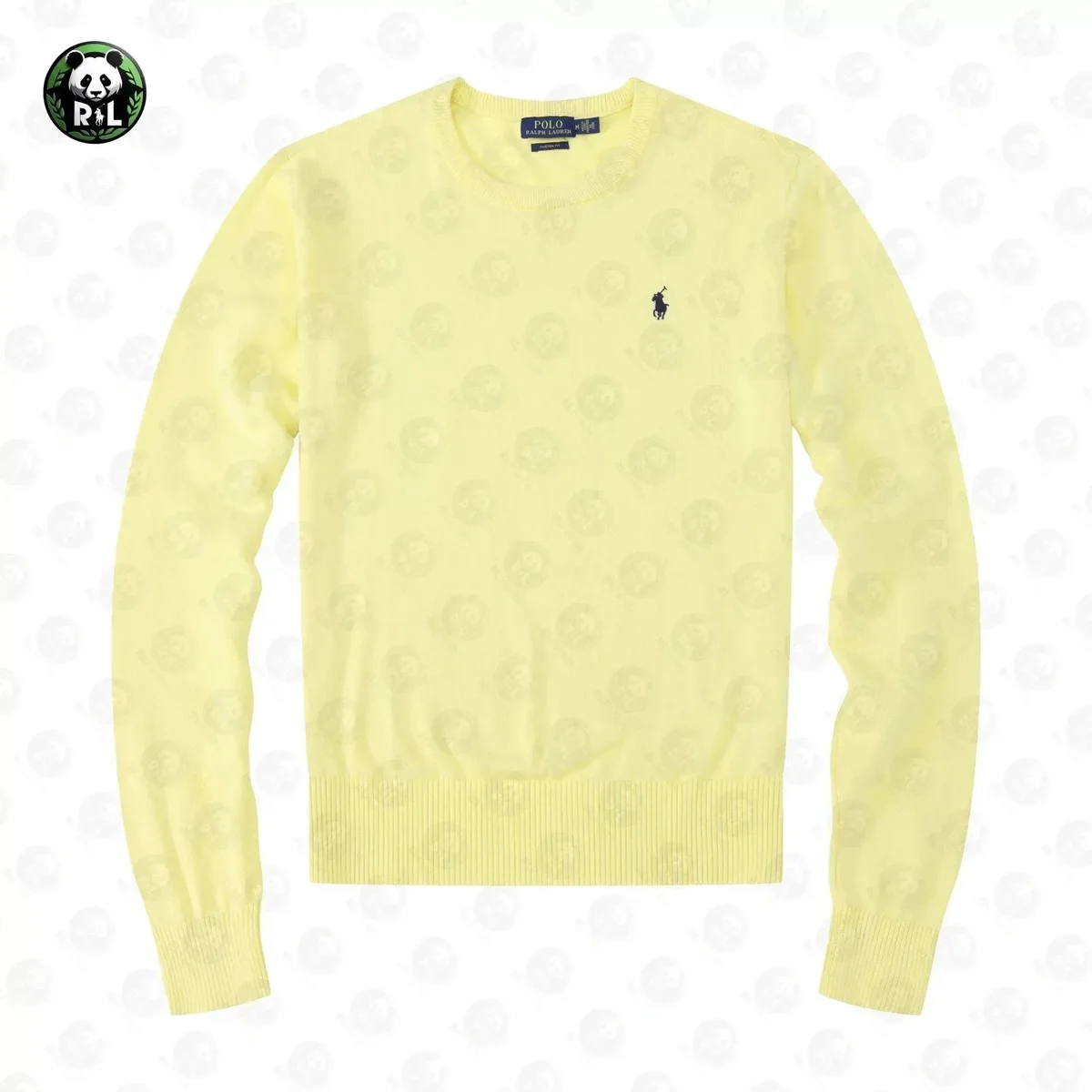 Polo Ralph Lauren Yellow Skull Print Sweater