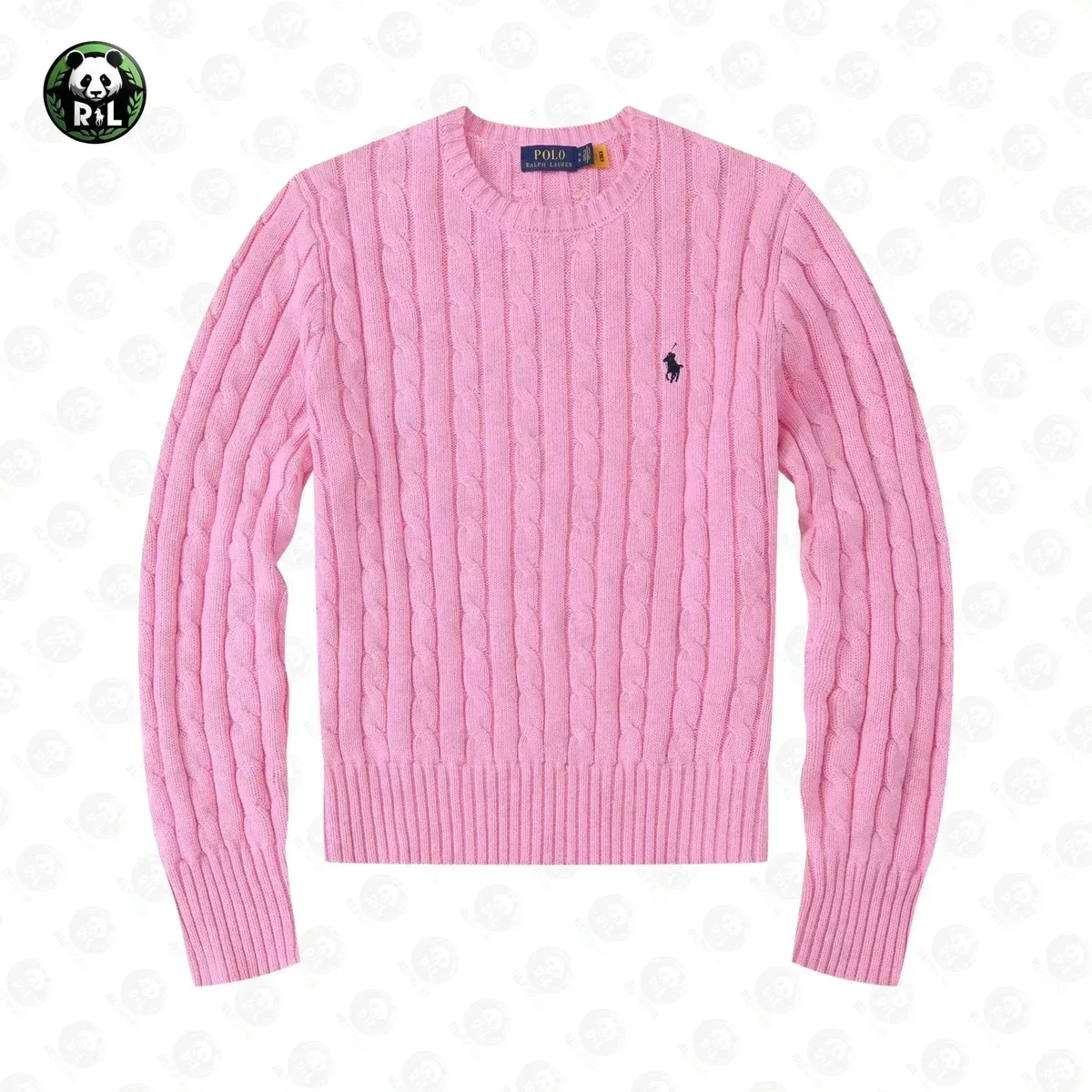 Polo Ralph Lauren Cable Knit Sweater Pink