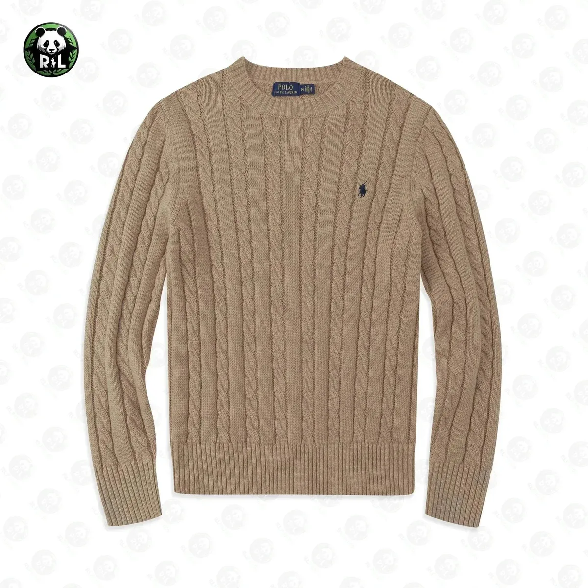 Polo Ralph Lauren Cable Knit Sweater Beige