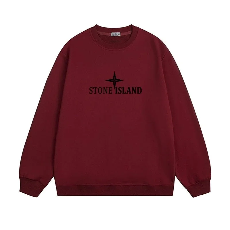 Stone Island 68-15 Wine Red Hoodie