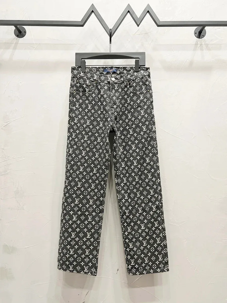 Louis Vuitton Monogram Jeans Black