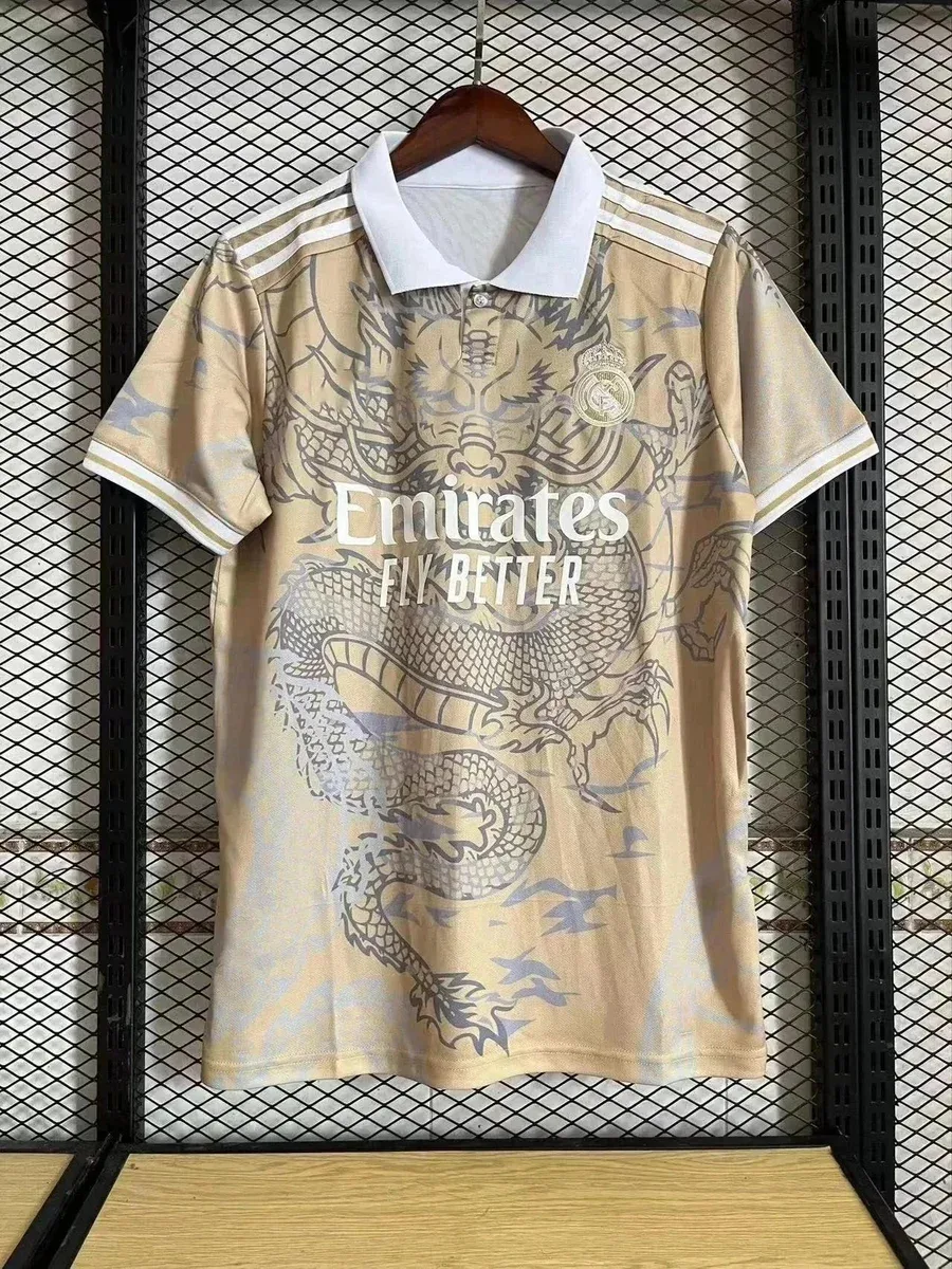 Adidas Real Madrid Yellow Dragon Special Edition Polo Shirt