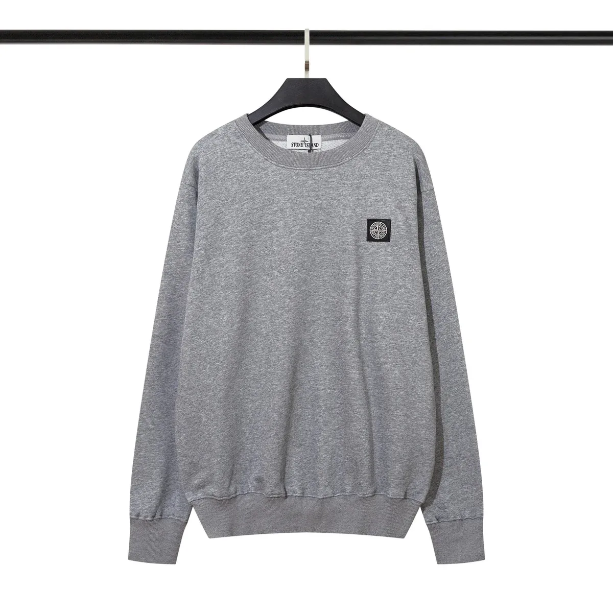 Stone Island 68-15 Grey Crewneck Sweatshirt