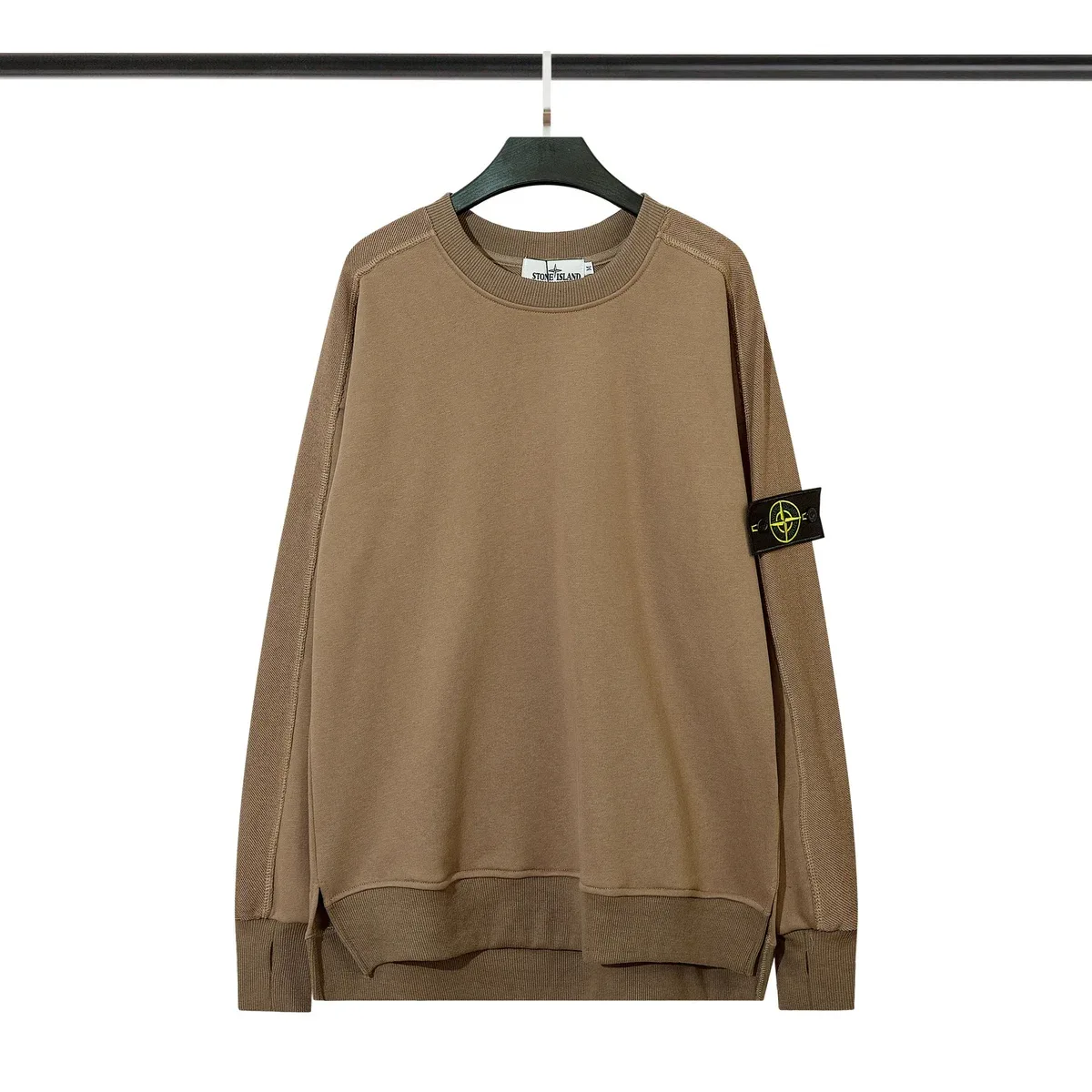 Stone Island 68-15 Beige Crewneck Sweatshirt