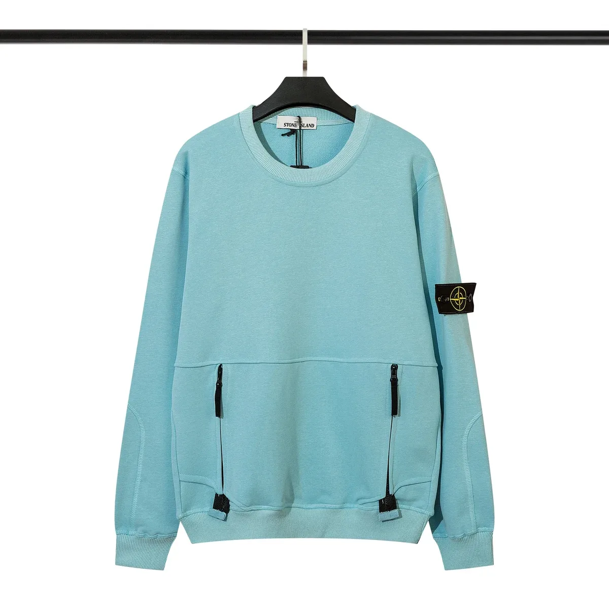Stone Island 68-15 Light Blue Hoodie