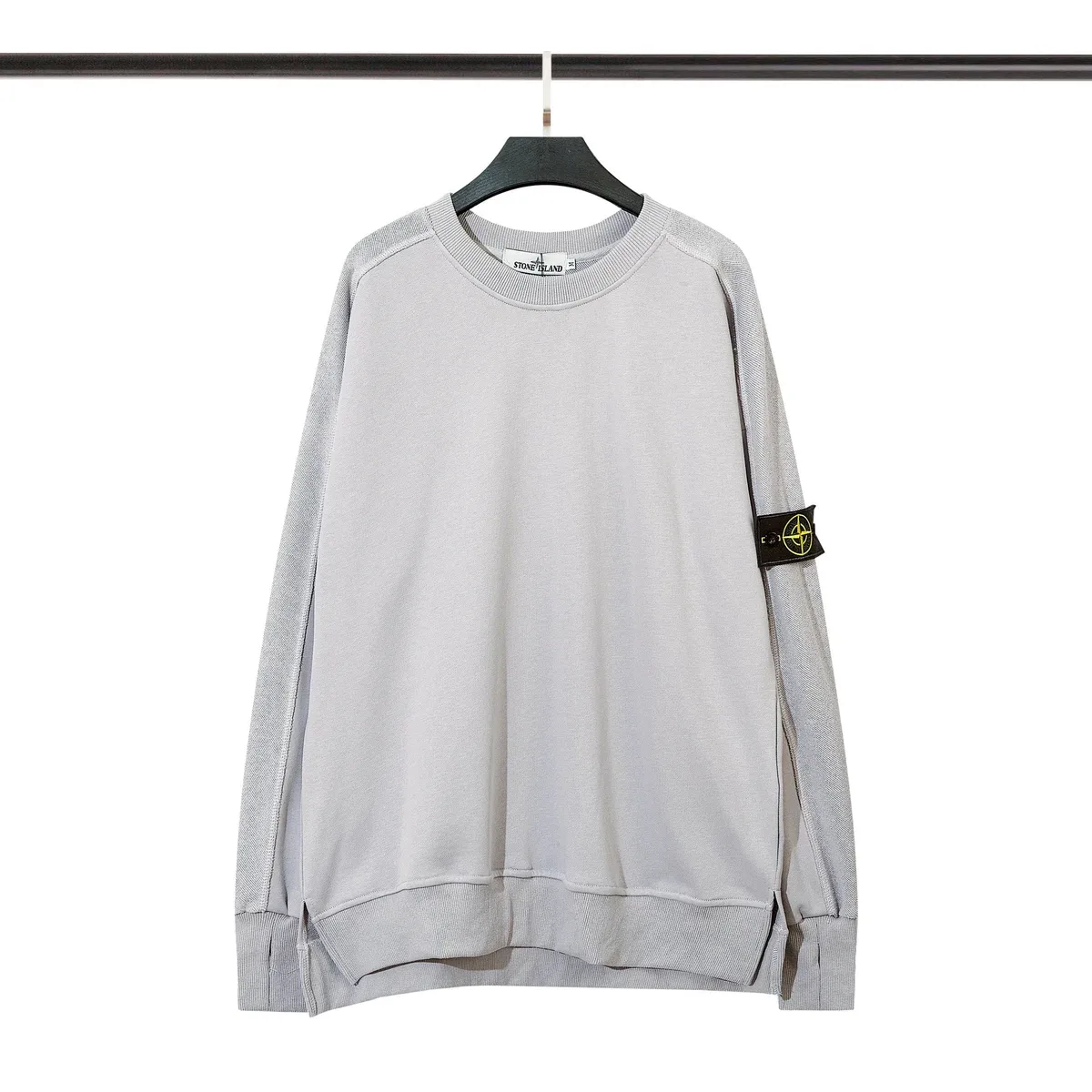 Stone Island 68-15 Grey Oversized Sweatshirt