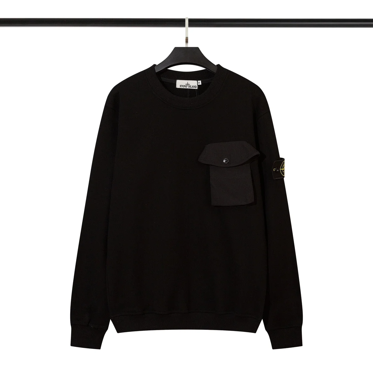 Stone Island 68-15 Black Hoodie
