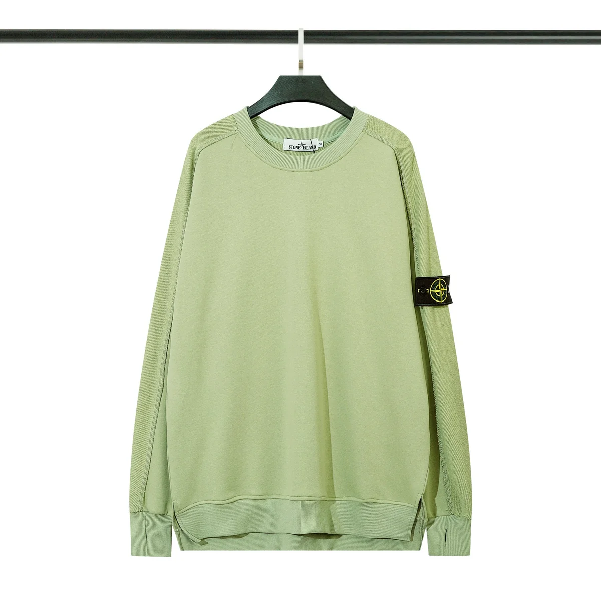 Stone Island 68-15 Olive Green Sweatshirt