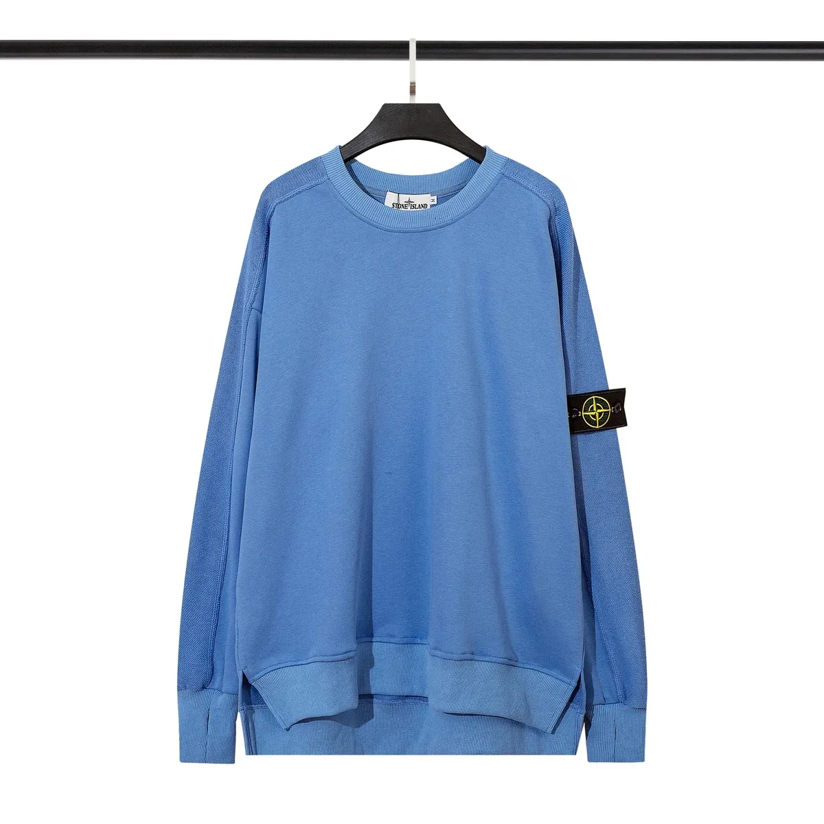 Stone Island 68-15 Blue Oversized Sweatshirt