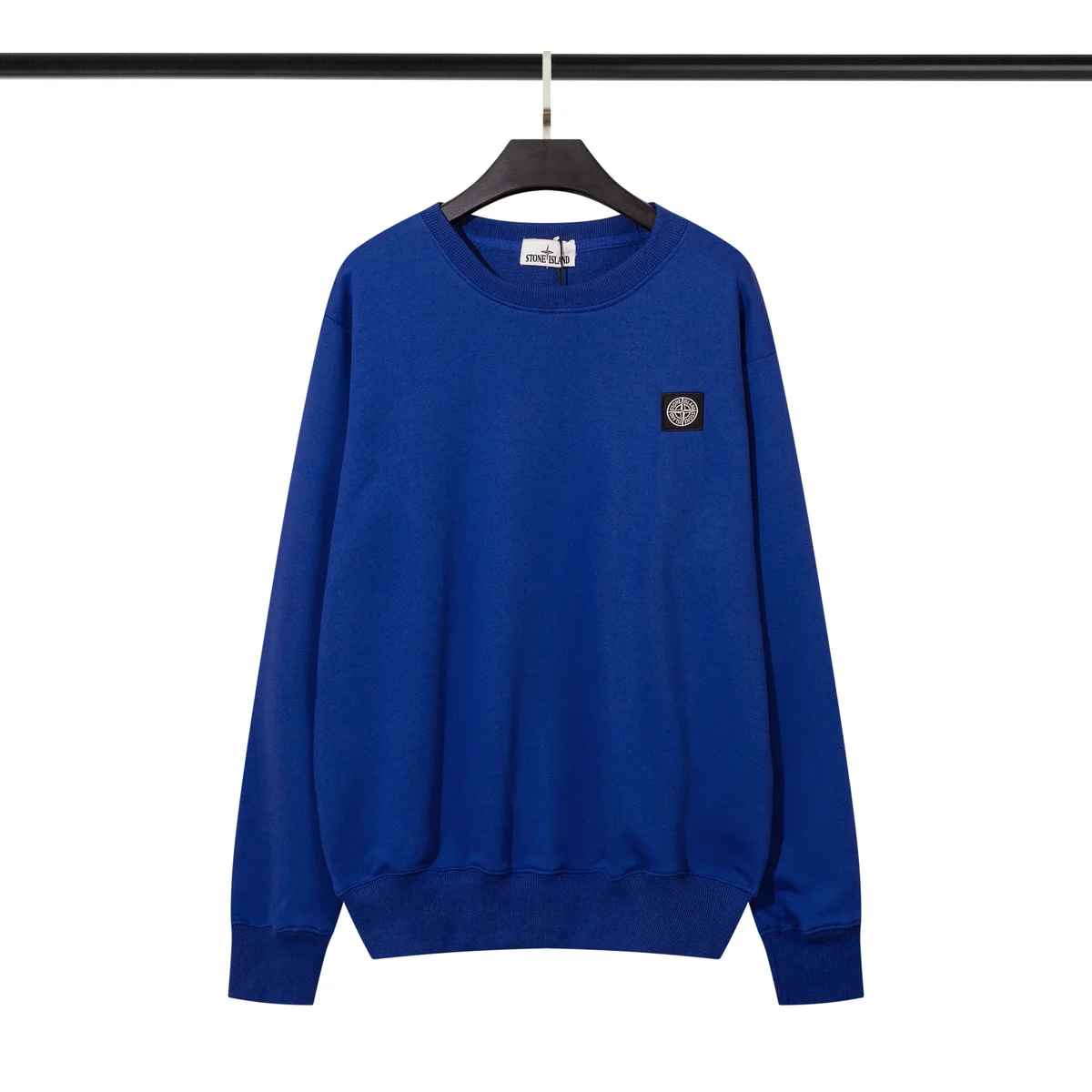 Stone Island 68-15 Blue Crewneck Sweatshirt