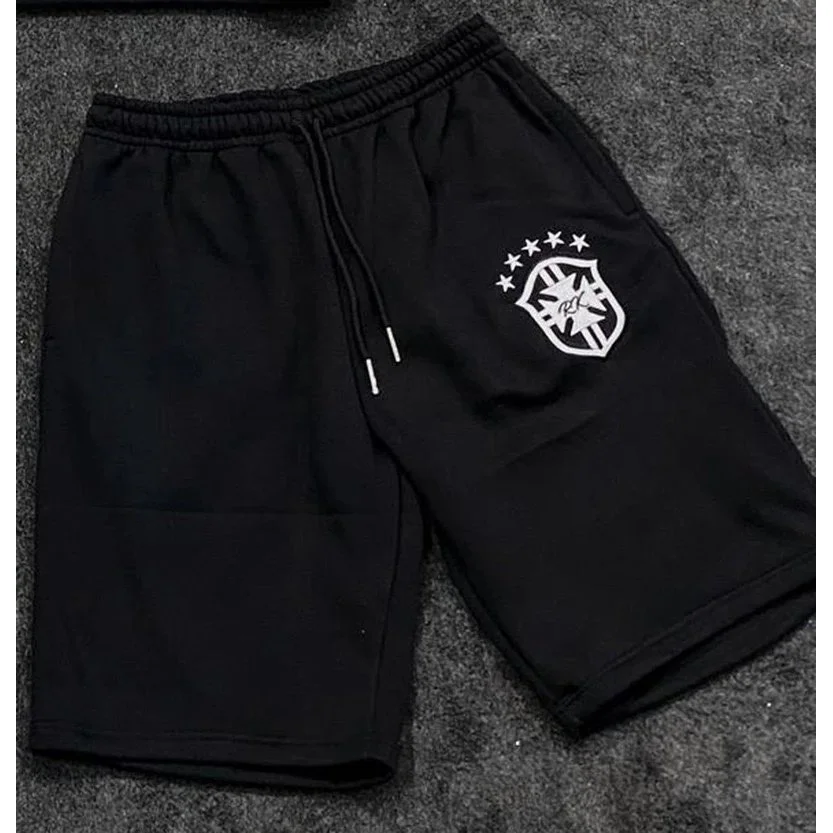 Black 'BB-012' Shorts Streetwear