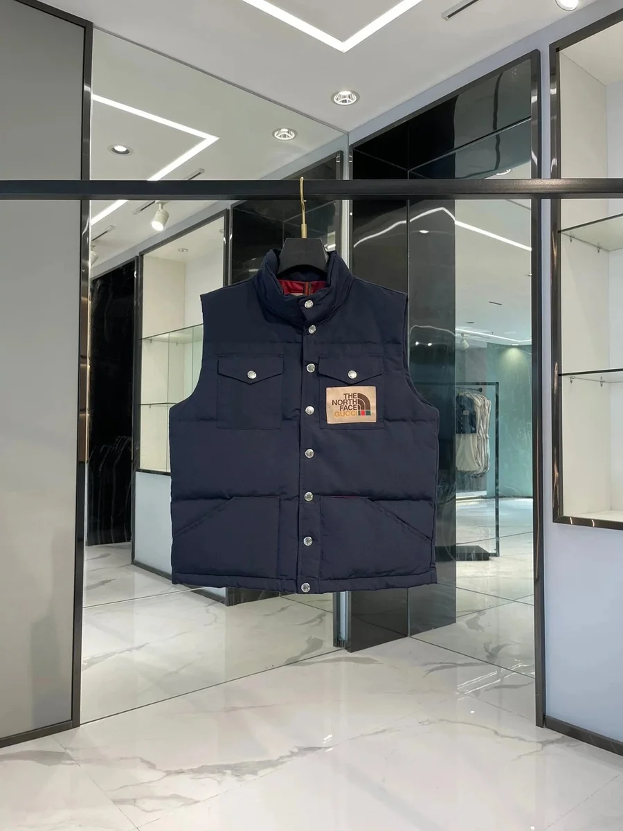 The North Face Nuptse Navy Blue Vest