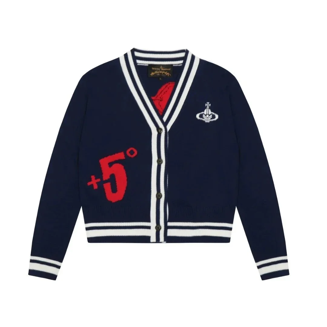Vivienne Westwood +5° Cardigan Navy Blue