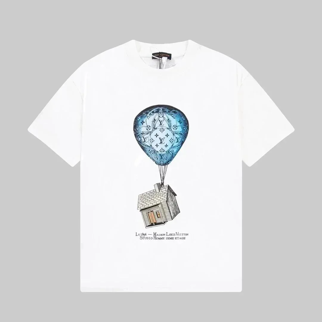 Louis Vuitton Studio Homme Balloon House T-Shirt White
