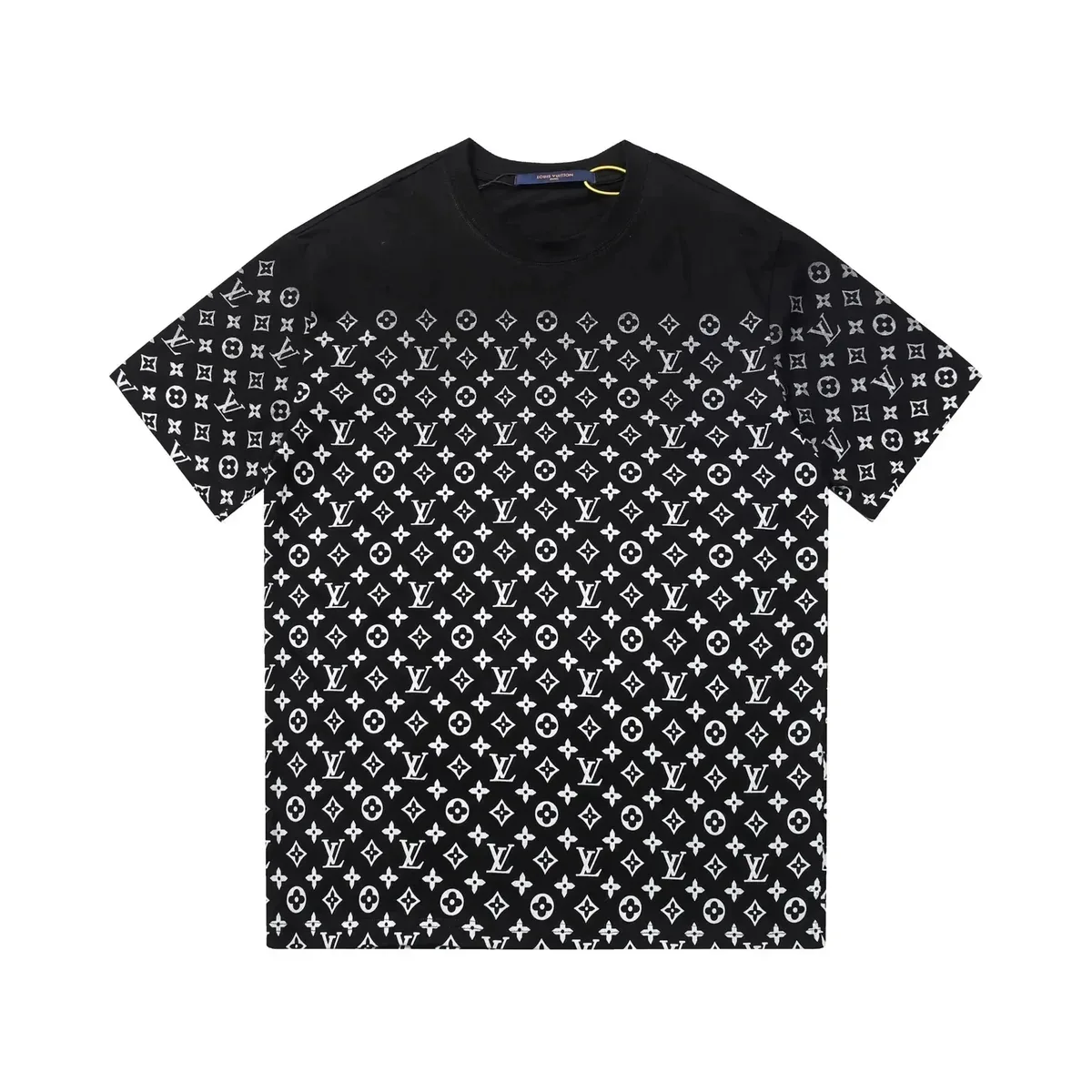 Louis Vuitton Classic Logo Monogram T-Shirt Black
