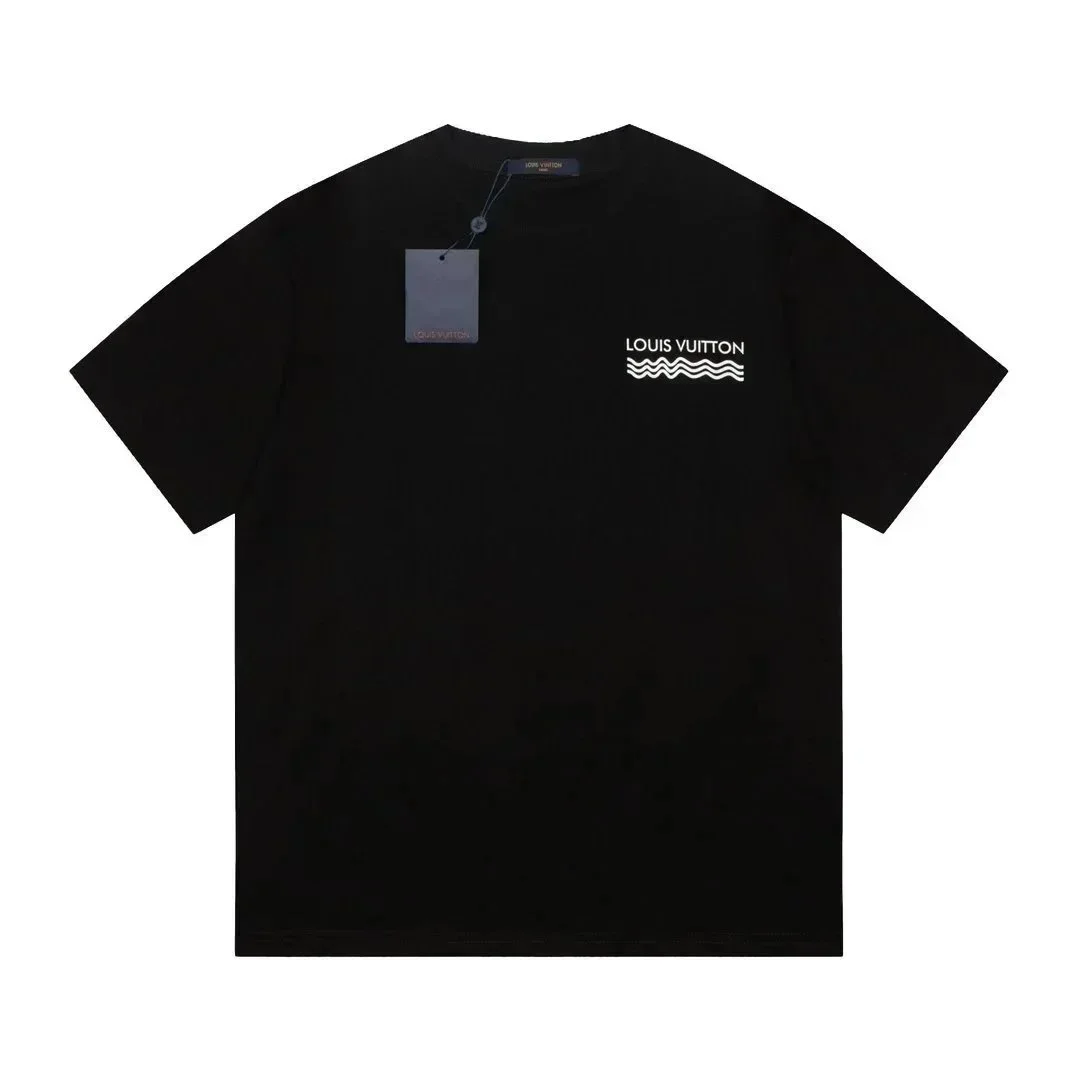 Louis Vuitton Black Wave T-Shirt