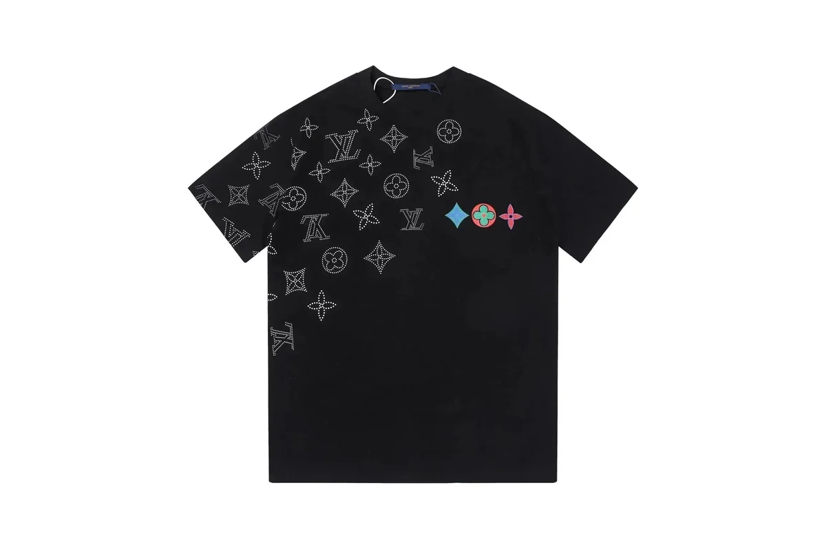 Louis Vuitton Classic Logo T-Shirt Black