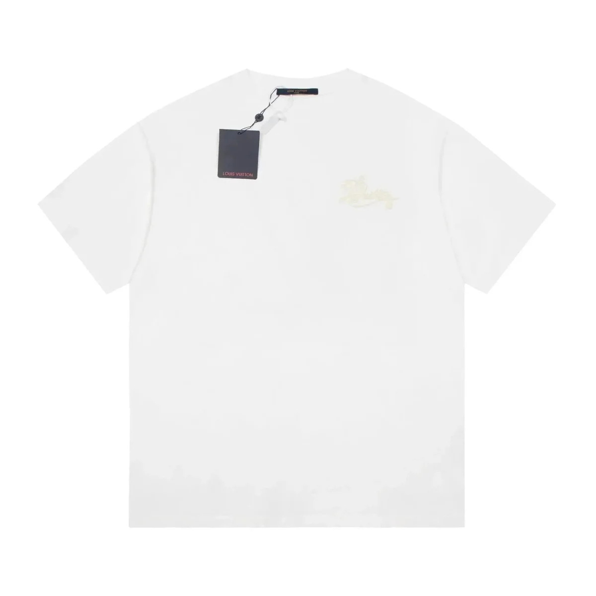 Louis Vuitton White Embroidered T-Shirt