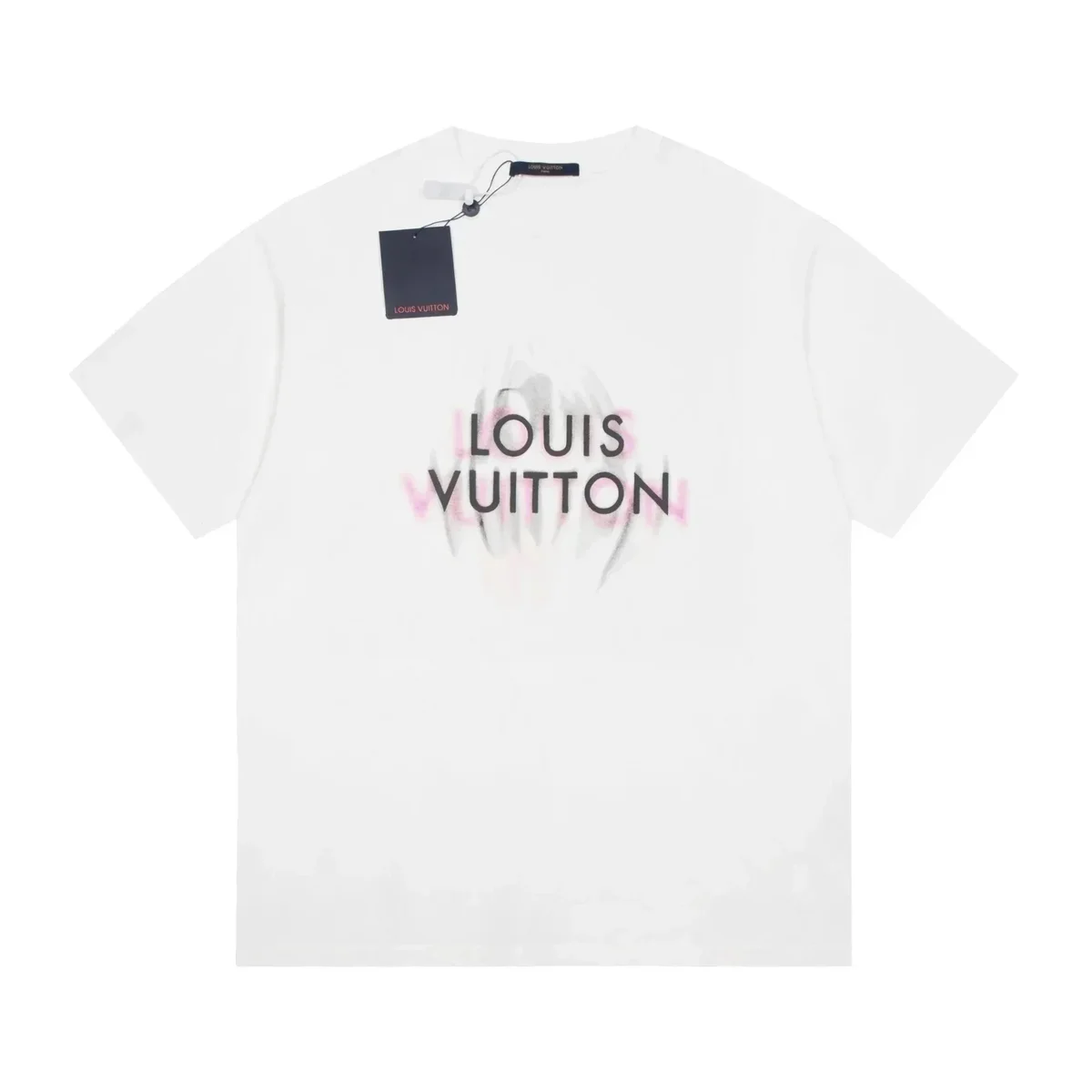 Louis Vuitton White Logo Print T-Shirt