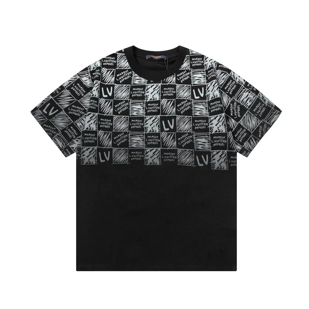 Louis Vuitton LV Trainer Black & White Graphic T-Shirt