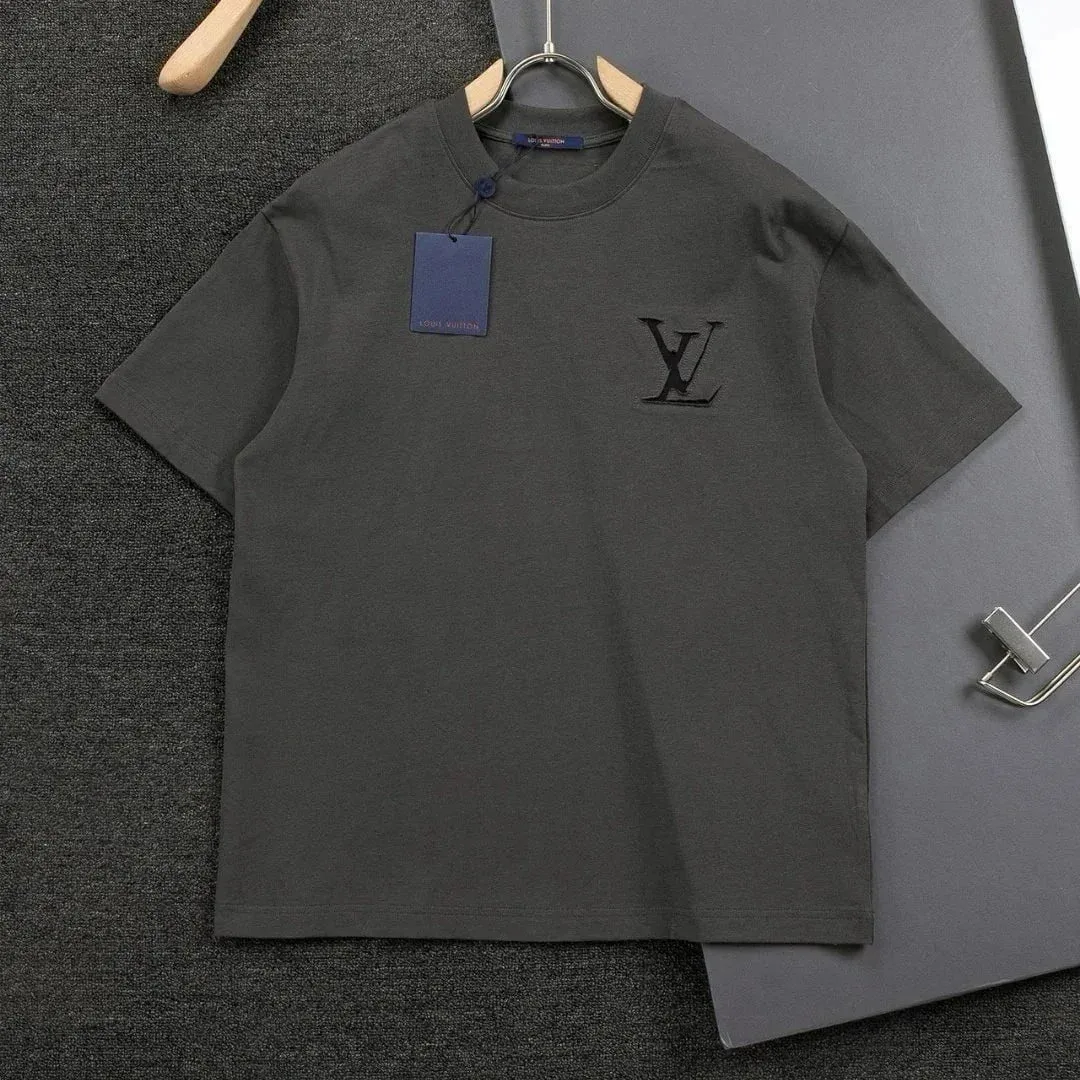 Louis Vuitton Classic Logo T-Shirt Dark Grey
