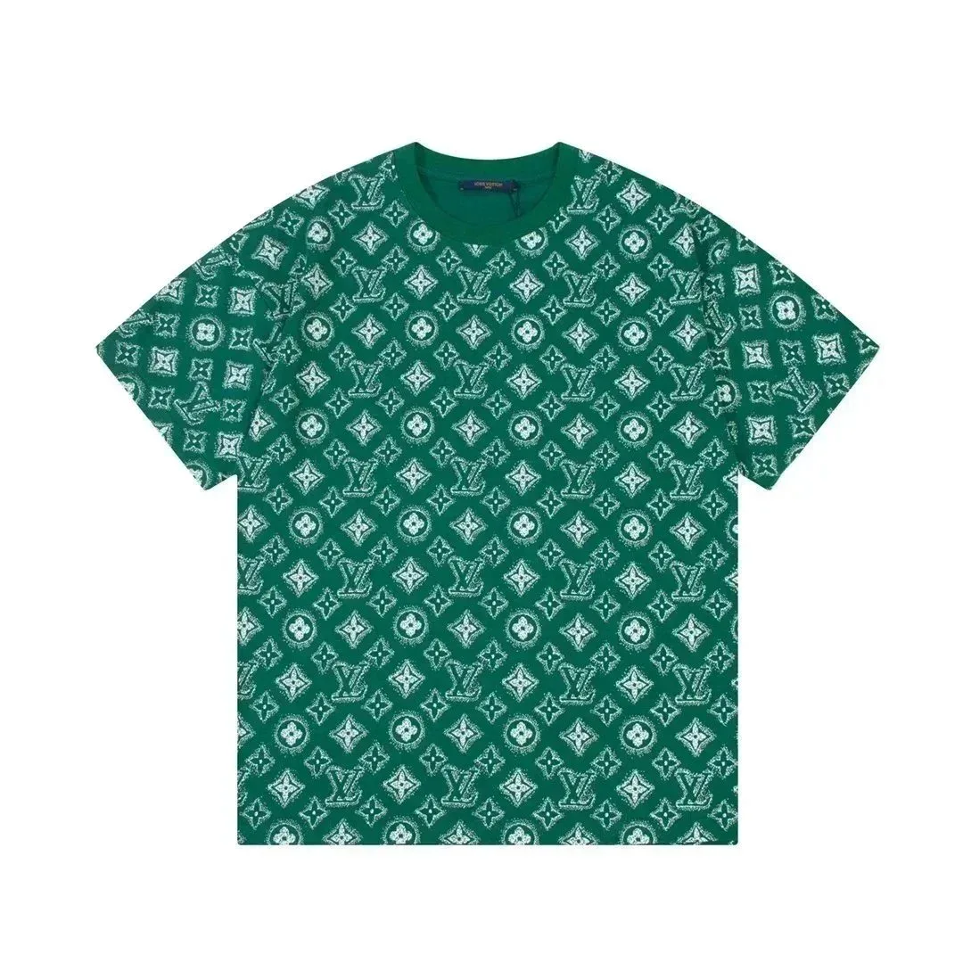 Louis Vuitton Classic Logo Green T-Shirt