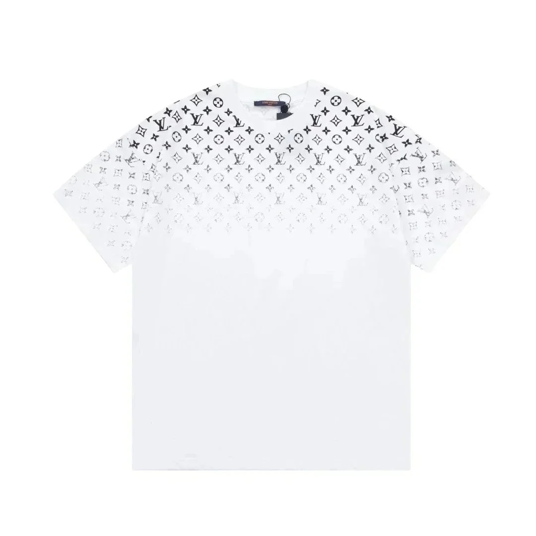 Louis Vuitton Monogram Print T-Shirt White