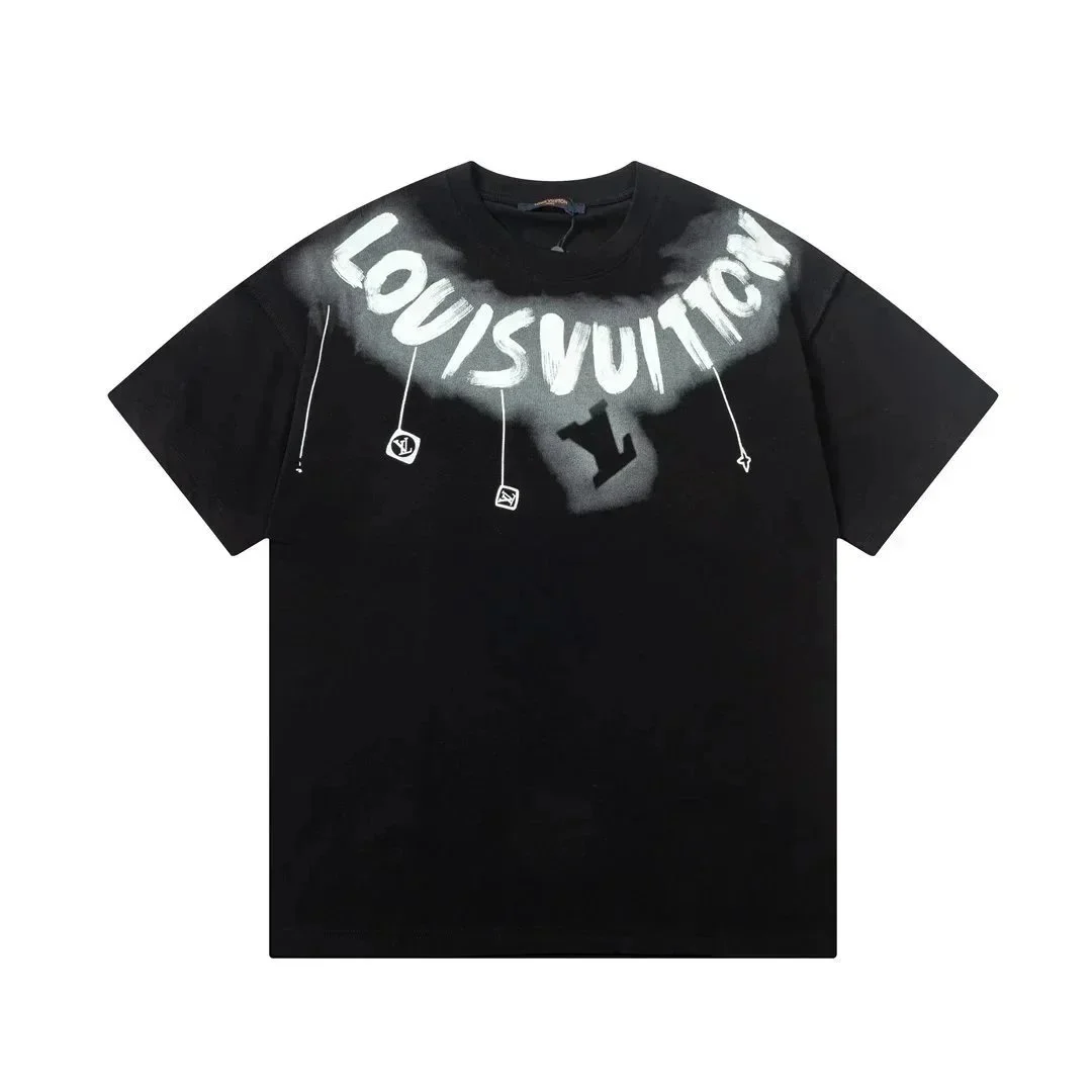 Louis Vuitton Black LV Logo T-Shirt