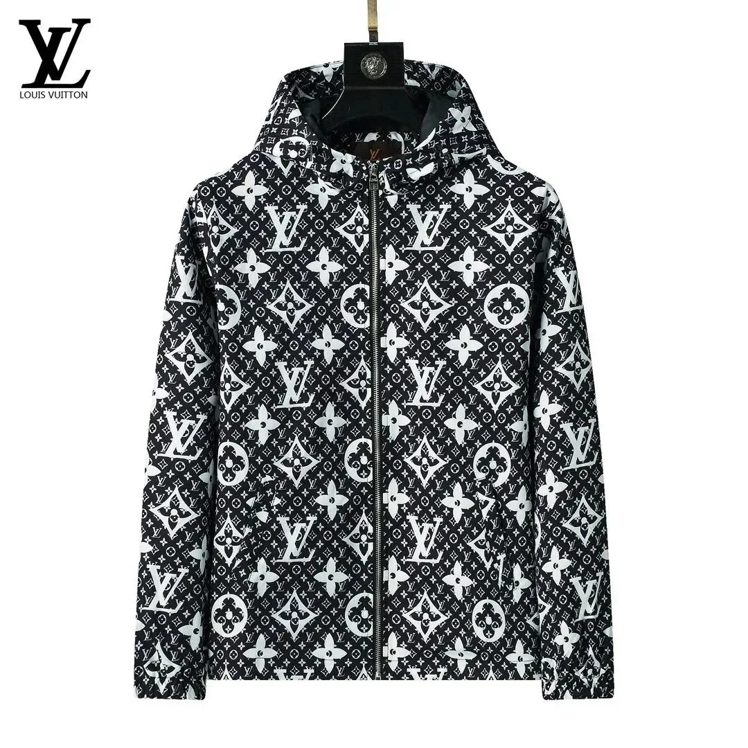 Louis Vuitton Monogram Jacket Black/White