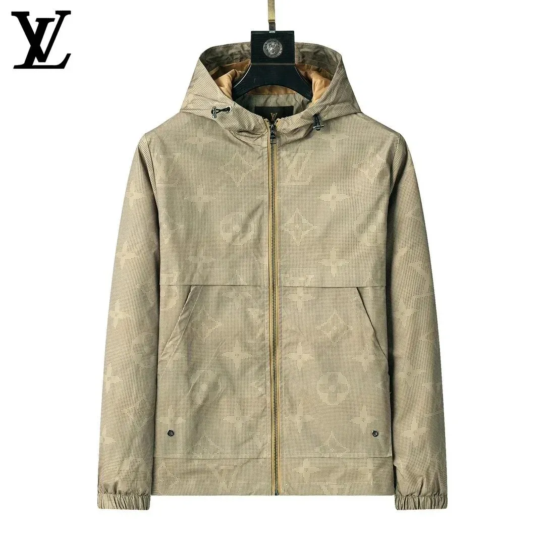 Louis Vuitton Monogram Lightweight Jacket Beige