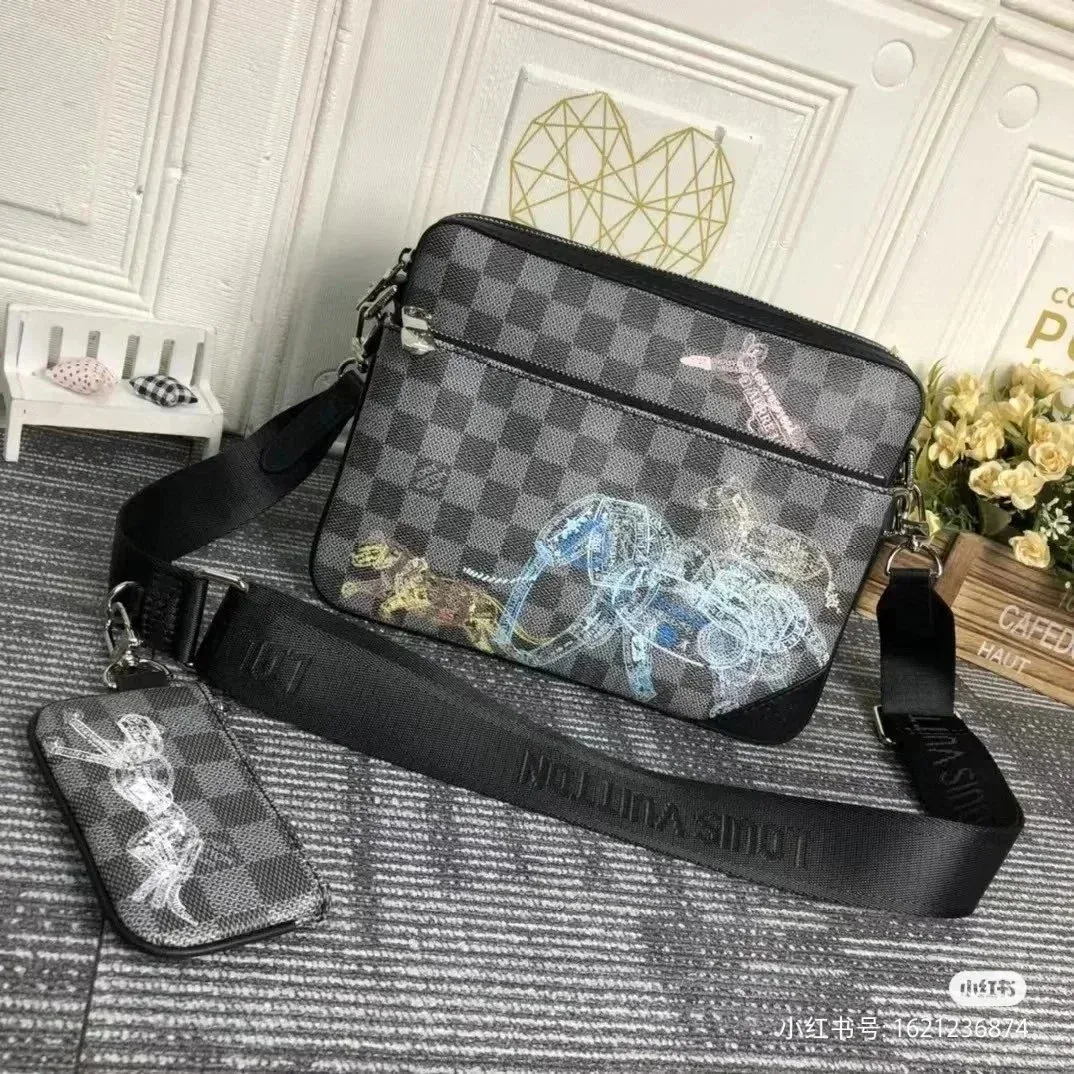 Louis Vuitton Tabi Elephant Print Crossbody Bag