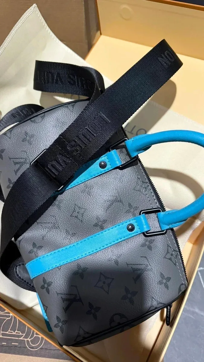 Louis Vuitton Tabi Monogram Mini Backpack Blue Grey