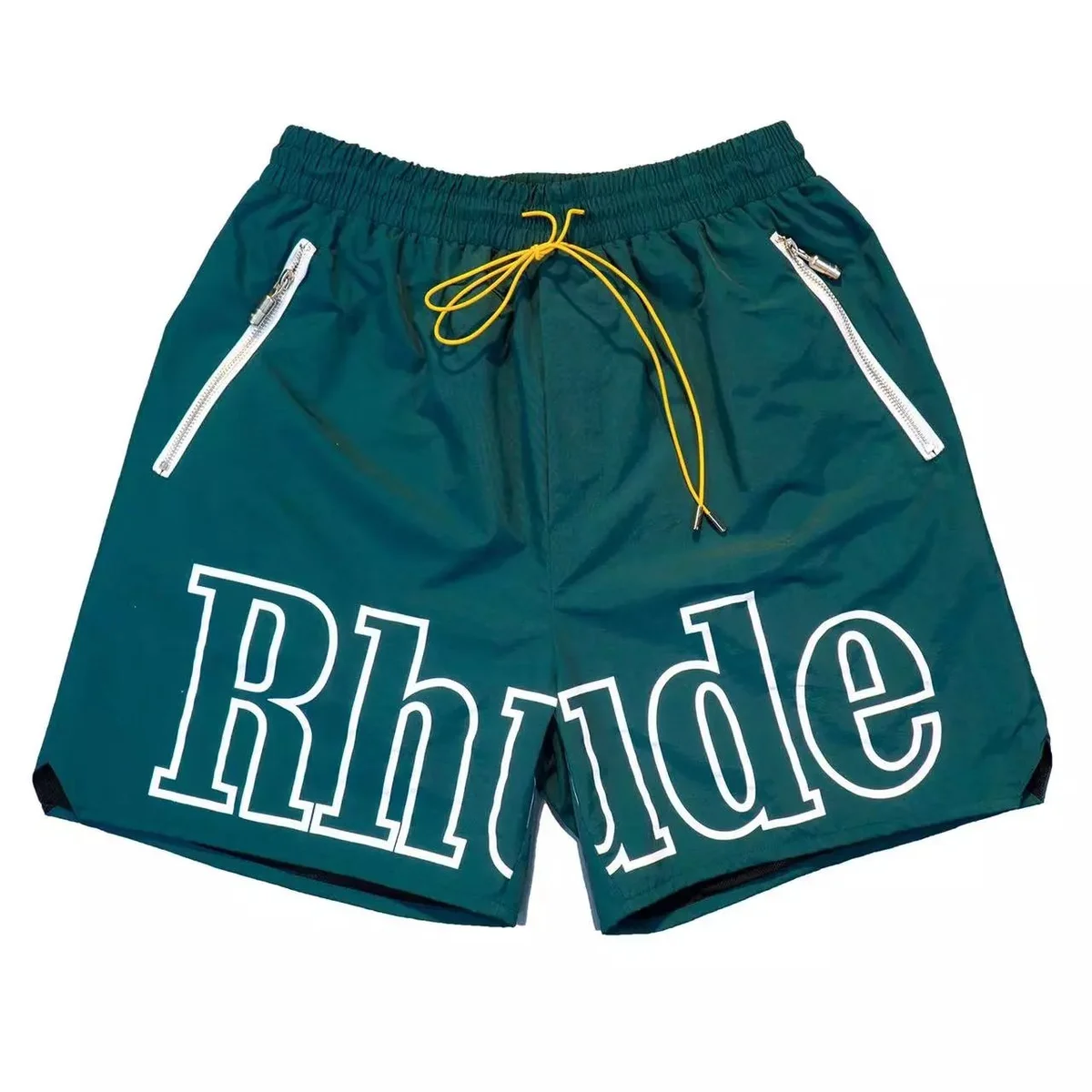 Rhude 12 Green Shorts