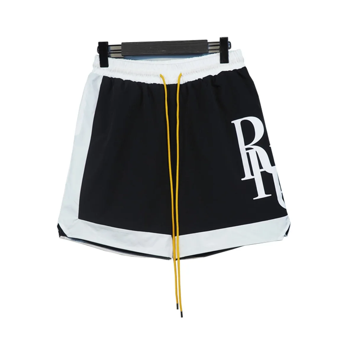 Black and White RP Logo Shorts