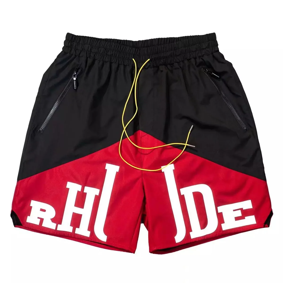Rhude Racing Red/Black Shorts