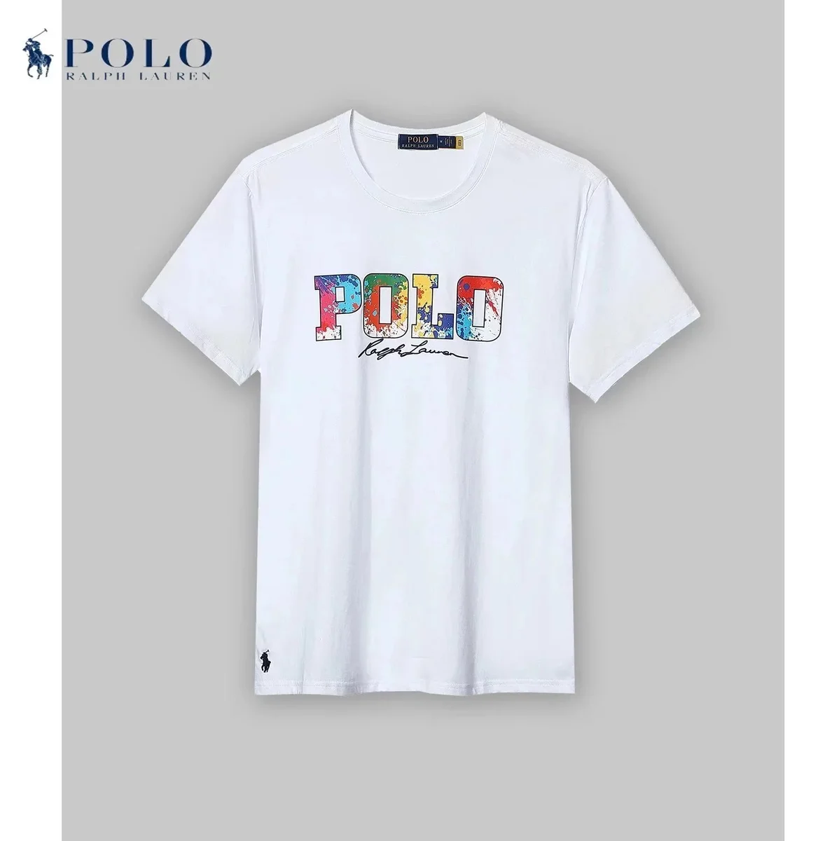 Polo Ralph Lauren POLO Color Block T-Shirt White