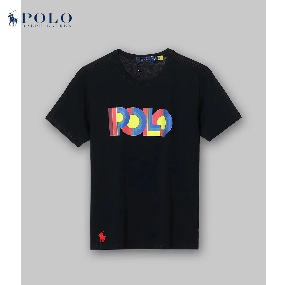 Polo Ralph Lauren POLO Color Block T-Shirt Black